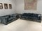 Velvet and Brass Sofas by Ken Scott, 1970s, Set of 2, Image 2