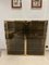 Vitrinas de latón y vidrio de Zevi, años 70. Juego de 2, Imagen 3
