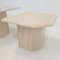 Italian Travertine Coffee or Side Tables, 1980s, Set of 3 15