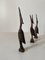 Wooden Bird Sculptures, 1960s, Set of 4 3