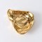 Cuenco de concha de ostra dorada de Limoges, años 60, Imagen 2