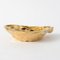 Cuenco de concha de ostra dorada de Limoges, años 60, Imagen 4