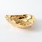 Cuenco de concha de ostra dorada de Limoges, años 60, Imagen 3