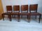 Art Deco Chairs, 1940, Set of 4 10