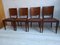 Art Deco Chairs, 1940, Set of 4, Image 10