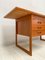 Mid-Century Teak Writing Desk with Extendable Tabletop, 1960s, Image 4