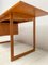 Mid-Century Teak Schreibtisch mit Ausziehbarer Tischplatte, 1960er 8