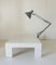 Lampe de Bureau Grise de Luxo, 1960s 2