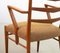 Niederländische Holzleiter Sessel mit Bouclé Bezug von Cees Braakman, Niederlande, 1950er, 2er Set 12