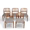 Model 83 Dining Chairs in Rosewood by Niels O. Moller, 1960s, Set of 5 1