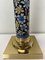 Cloisonne Enamel Table Lamp in Robert Kuo Style, 1980s 3