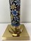 Cloisonne Enamel Table Lamp in Robert Kuo Style, 1980s, Image 3