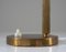 Mid-Century Swedish Perforated Brass Table Lamp, 1940s, Image 5