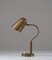Lámpara de mesa sueca Mid-Century de latón perforado, años 40, Imagen 2
