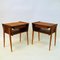 Comodini Mid-Century in teak, Svezia, anni '50, set di 2, Immagine 3