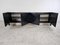 Large Brutalist Black Credenza, 1970s, Image 8