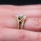 18 Karat French Rose Gold Diamond Gadrooned Knot Ring, 1950s 11