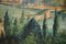 A. Apoeie, Rural Sea Scene, 1880, Large Oil Painting, Framed 9
