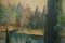 A. Apoeie, Escena del mar rural, 1880, gran pintura al óleo, enmarcado, Imagen 11
