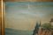 A. Apoeie, Rural Sea Scene, 1880, Large Oil Painting, Framed 6