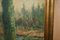 A. Apoeie, Rural Sea Scene, 1880, Large Oil Painting, Framed 18