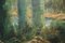A. Apoeie, Rural Sea Scene, 1880, Large Oil Painting, Framed 17