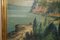 A. Apoeie, Rural Sea Scene, 1880, Large Oil Painting, Framed 7