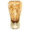 Decorative Glass Vase with Air Bubble Design 1