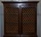 Antique Hardwood and Pierced Bronzed Bookcase, 1800s 6