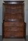 Antique Hardwood and Pierced Bronzed Bookcase, 1800s 9