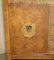 Antique Edwardian Leather Clad & Embossed Fire Screen with Map Decoration, 1900, Image 6