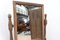 Mid-Century Limed Oak Dressing Table with Mirror from Heals, 1950s 8