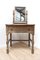 Mid-Century Limed Oak Dressing Table with Mirror from Heals, 1950s 2