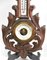 Rococo Style Wall-Mounted Weather Station in Carved Walnut, 1910s 5