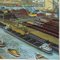 Vintage Waterways in the Course of Time Wall Chart, 1970s 7