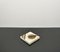Squared Ashtray in Travertine and Brass attributed to Fratelli Mannelli, Italy, 1970s 9