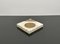 Squared Ashtray in Travertine and Brass attributed to Fratelli Mannelli, Italy, 1970s, Image 4