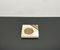 Squared Ashtray in Travertine and Brass attributed to Fratelli Mannelli, Italy, 1970s 5