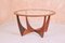 Vintage Mid-Century Teak and Glass Astro Coffee Round Table from G Plan MCM, 1960s, Image 1