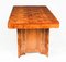 Antique Art Deco Burr Walnut Dining Table, 1920s, Image 14