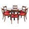 William IV Centre Table and Chairs attributed to Gillows, Set of 7, Image 1