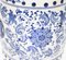 20th Century Japanese Blue & White Ceramic Garden Vases, Set of 2, Image 11