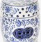 20th Century Japanese Blue & White Ceramic Garden Vases, Set of 2, Image 8