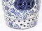20th Century Japanese Blue & White Ceramic Garden Vases, Set of 2, Image 7