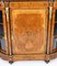 Antique Victorian Serpentine Burr Walnut Marquetry Credenza, 19th Century 7