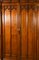 19th Century Gothic Revival Oak Breakfront Wardrobe by Thomas King 10