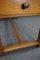 Antique French Farmers Dining Table with Two Drawers 9