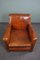 Antique Sheep Leather Armchair 7