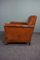 Antique Sheep Leather Armchair 3