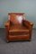 Fauteuil Antique en Cuir de Mouton 6